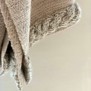 Linen Wool throw 95x210cm