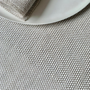 Linen Placemat 50x40 cm in natural and white color