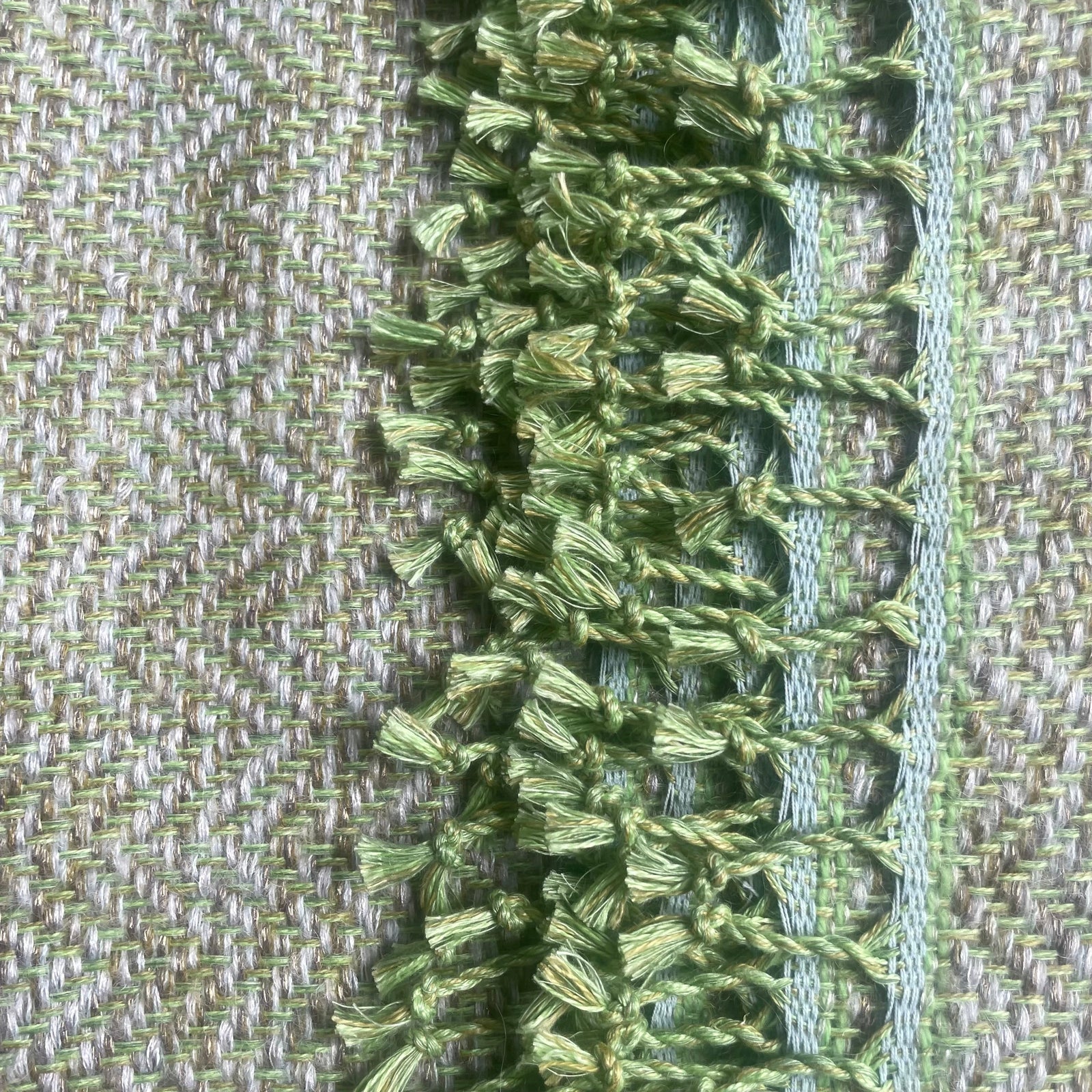Green linen