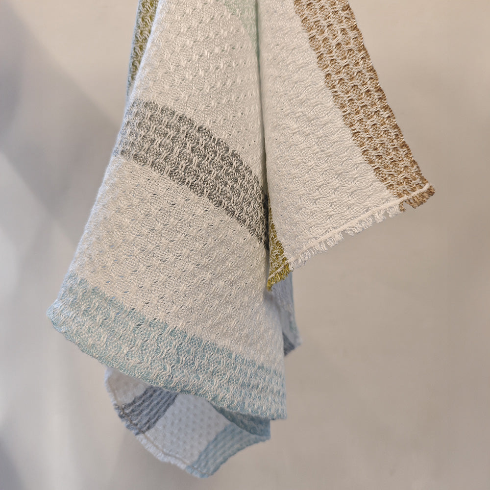 Linen kitchen towel in white  45x75 cm