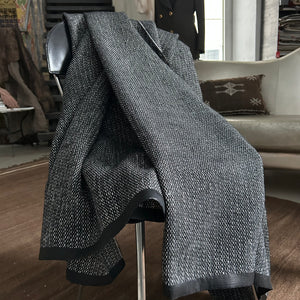 Linen mohair throw 120x240 cm