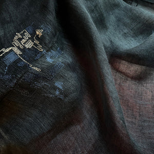 Linen tablecloth Navy 180x280 cm