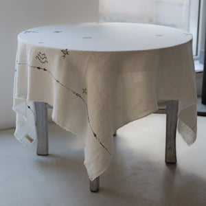 LINEN TABLECLOTH IEVA M 150x150 cm