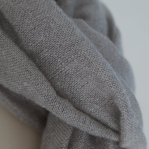Cashmere scarf in beige 80x200 cm