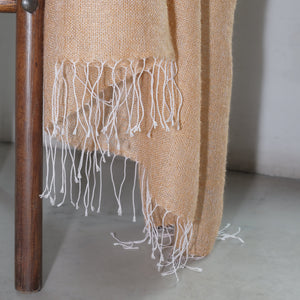 Cashmere throw apricot 135x200 cm