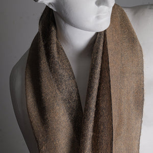 Cashmere mohair scarf, Double, 36x180 cm, camel