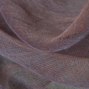 Linen tablecloth in rusty blue colour 180x280 cm