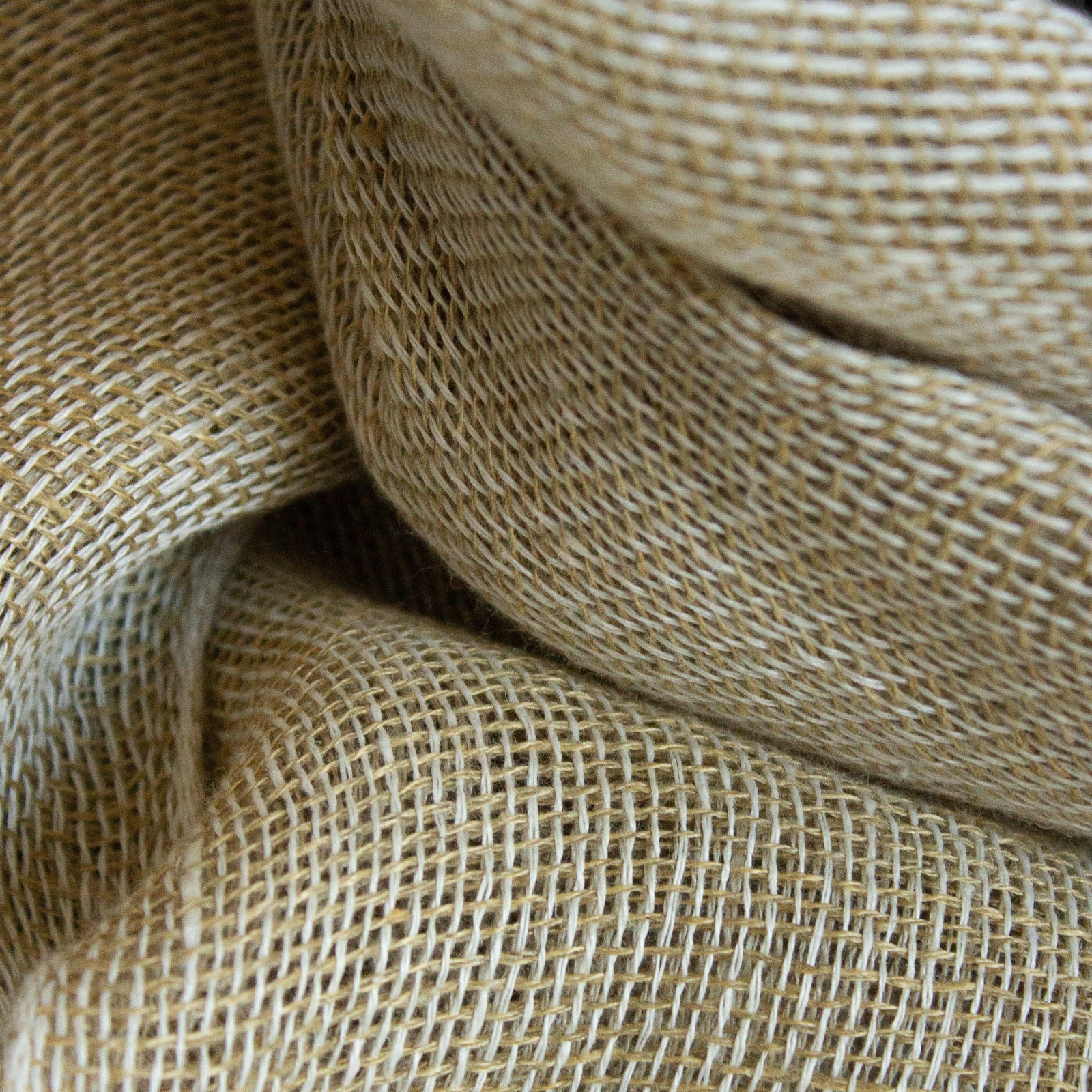 Linen scarf Dubl BD Natural 70x220 cm