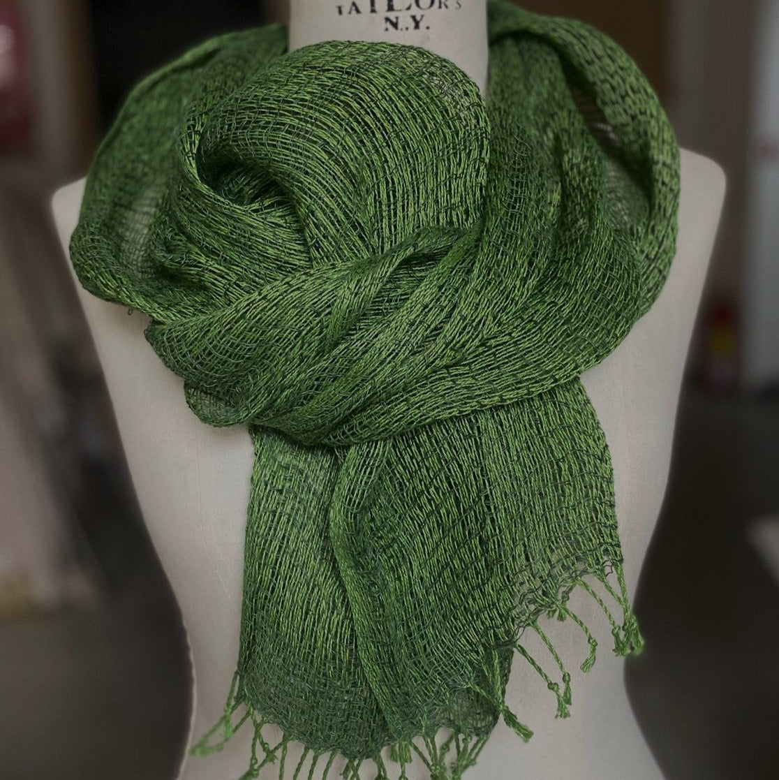 Linen scarf Aina V 40x180 cm