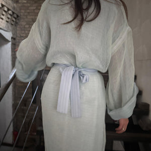 Kimono Dress in light mint