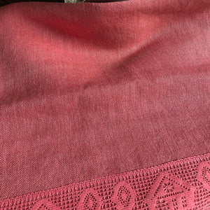 Table runner Ieva in red 50x180 cm
