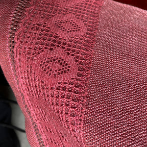 Table runner Ieva in red 50x180 cm