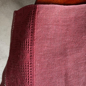 Table runner Ieva in red 50x180 cm