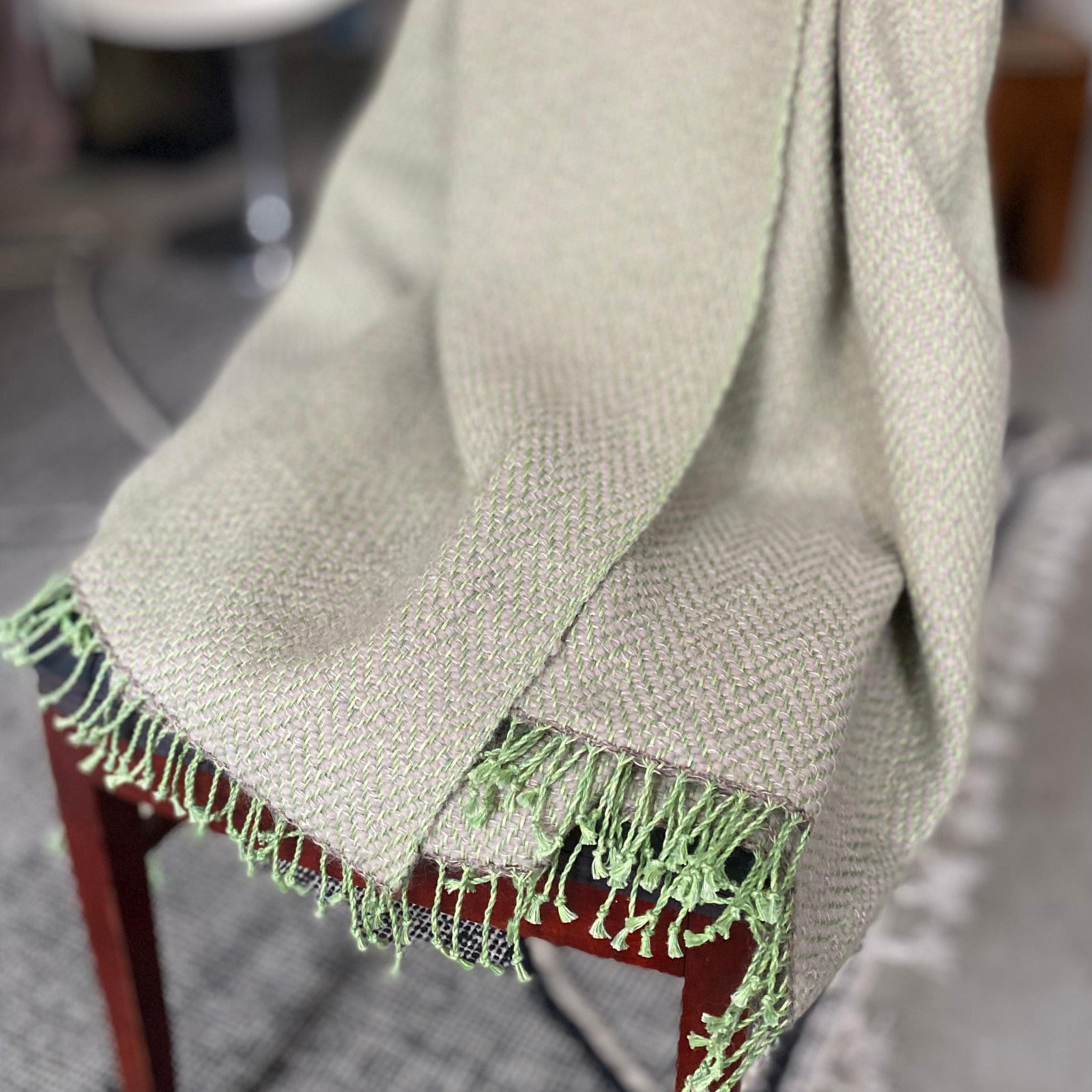 Linen Wool throw LZ Trinis 135x180cm