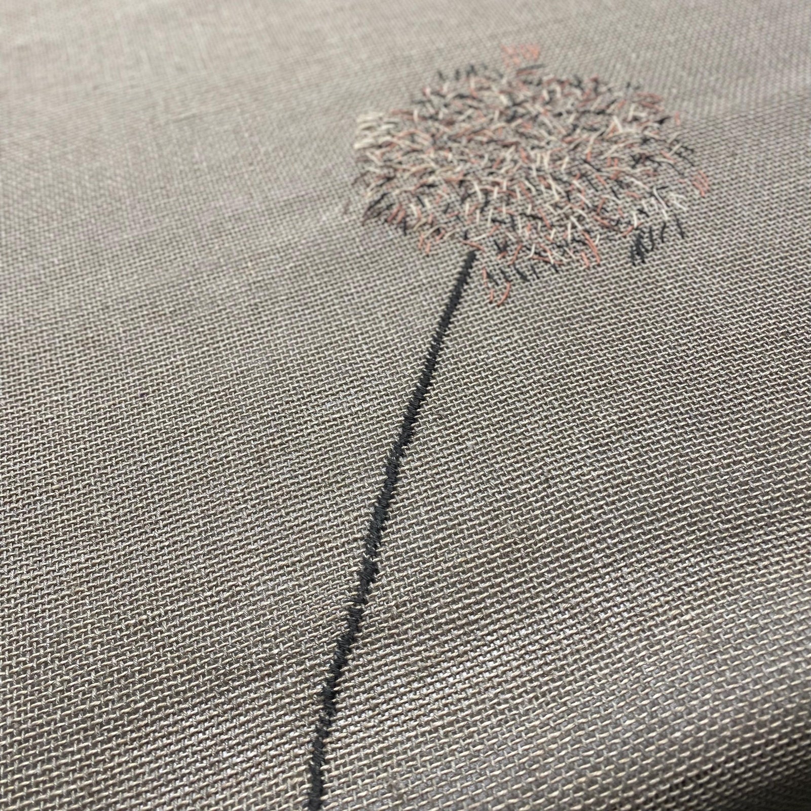 Linen table runner Anna with embroidery 50x150 cm