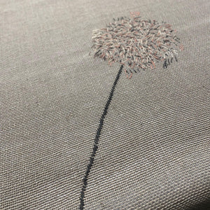 Linen table runner Anna with embroidery 50x150 cm