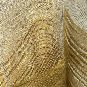 Linen scarf Tinita in khaki 50x200 cm