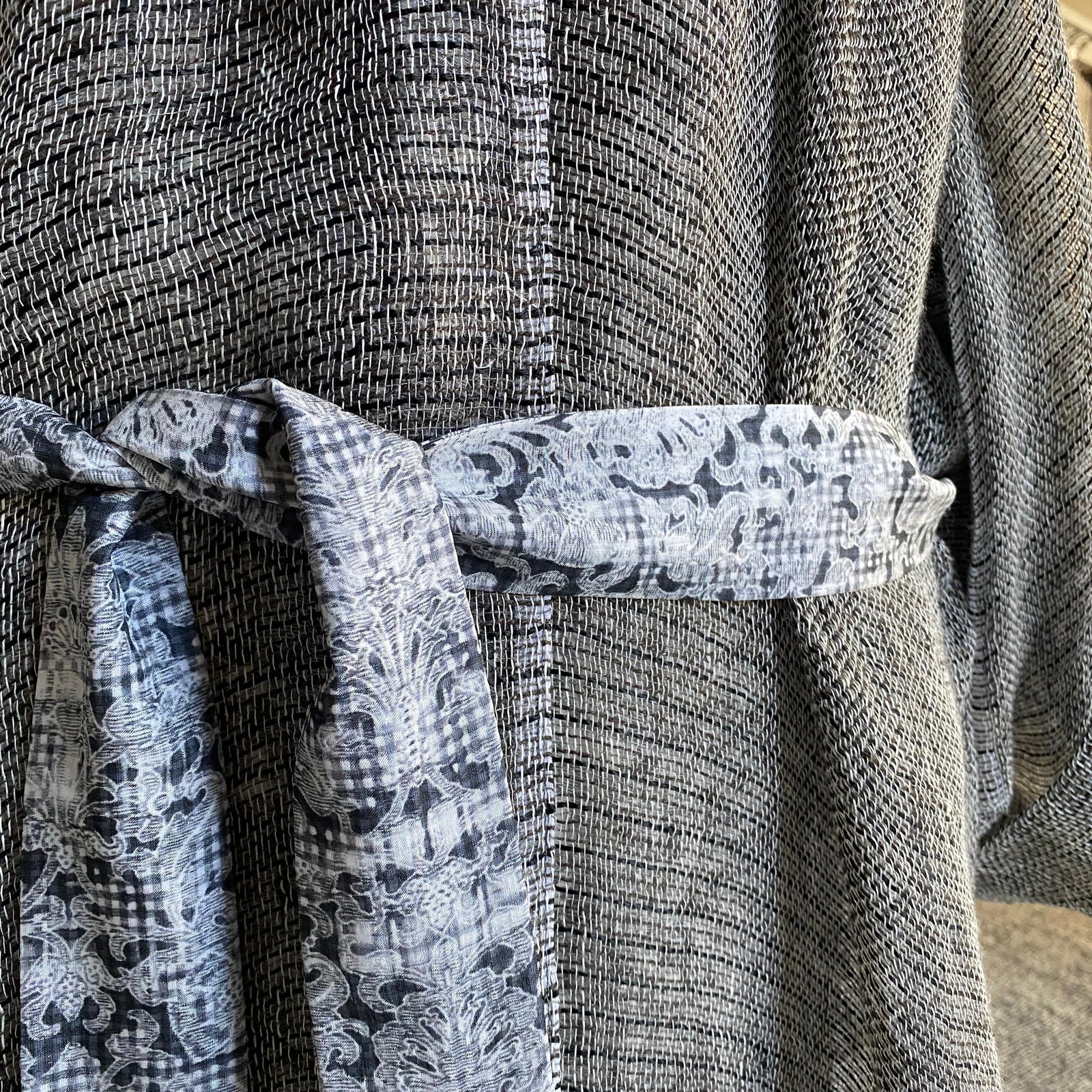 Kimono Dress in grey