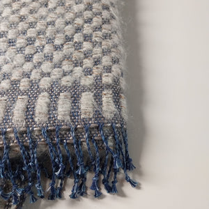 linen mohair throw chess 120x185 cm