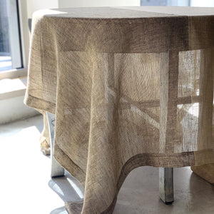 Linen tablecloth Transparent 160x220 cm/ 170x220 cm