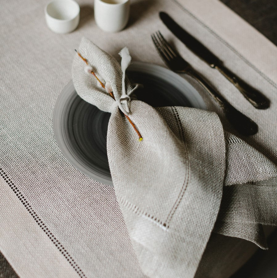 Linen napkin 50x50cm in natural