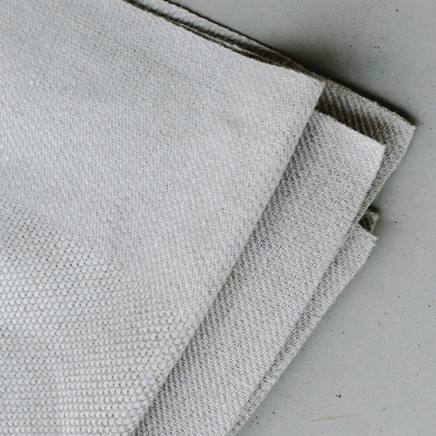 Linen table runner Plāce in natural 50x160/ 50x170 cm