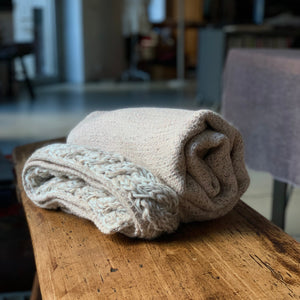 Linen Wool throw 95x210cm