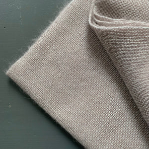 Double cashmere scarf 36x180cm in Powder Rose