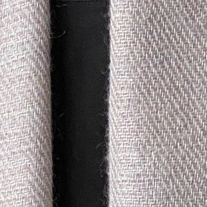 Wool blend scarf 30x185cm in light grey