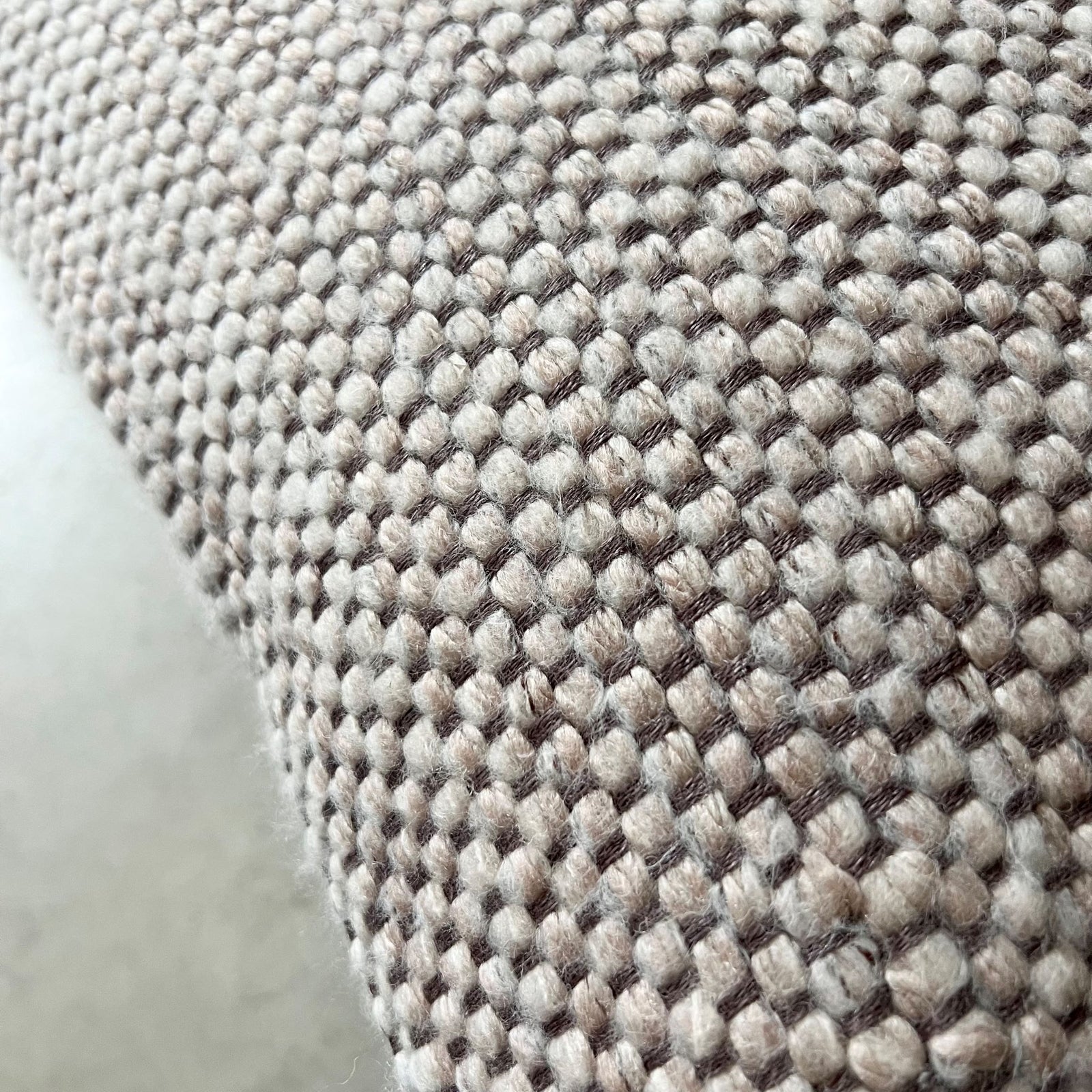 Linen wool cushion Plāce 47x38 cm in beige