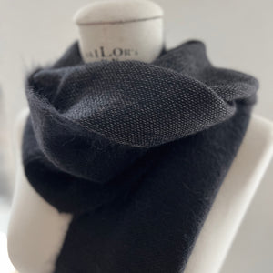 Double layer cashmere scarf 36x180 cm
