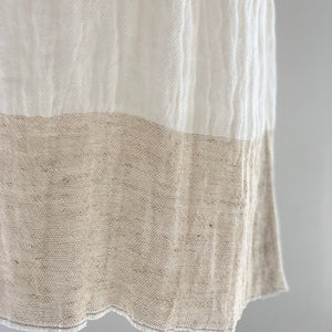 Linen Summer Dress "Jura" in white